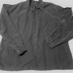 Black Microfiber XL Tall Long Sleeve